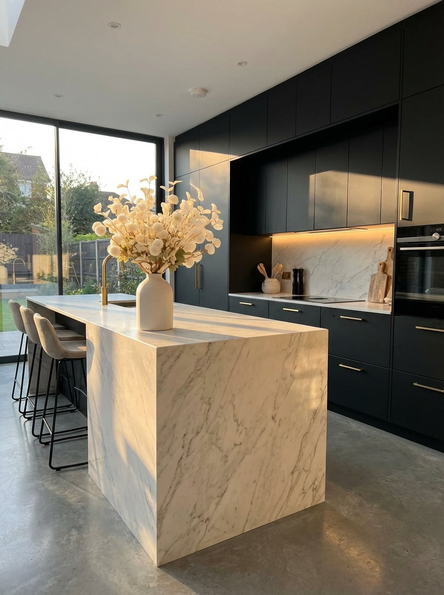 Kunstblumenarrangement - Elfenbein