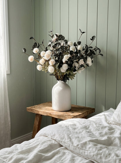 Künstliche Anordnung - Weiß & Grün