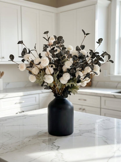 Künstliche Anordnung - Weiß & Grün