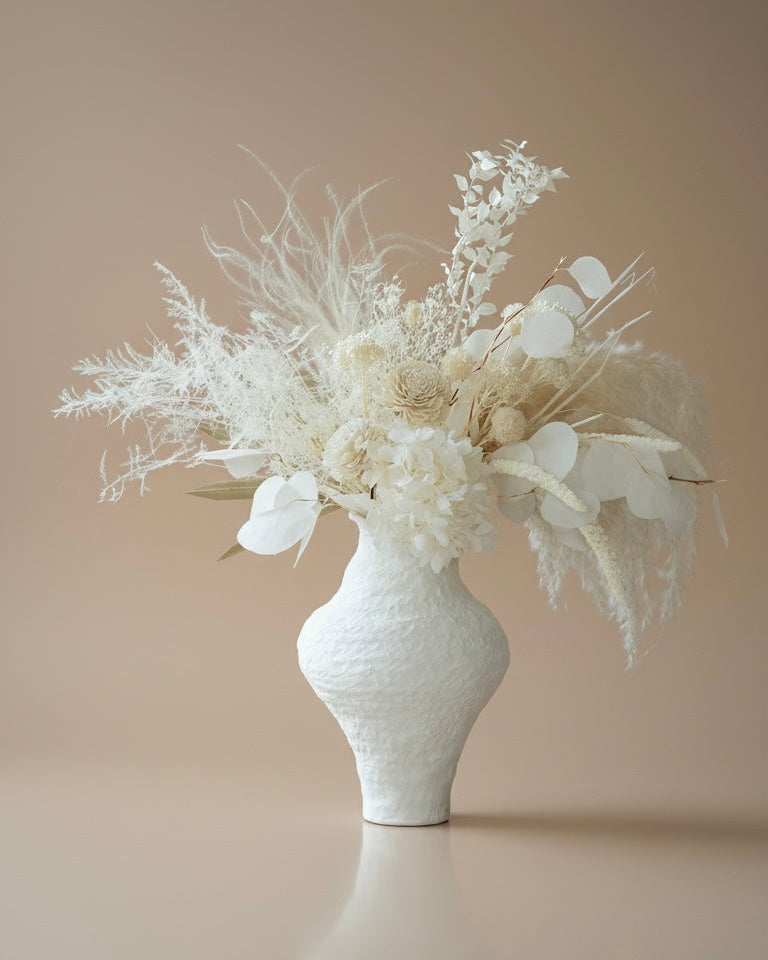 Goldene Hazev - Trockenblumenarrangement