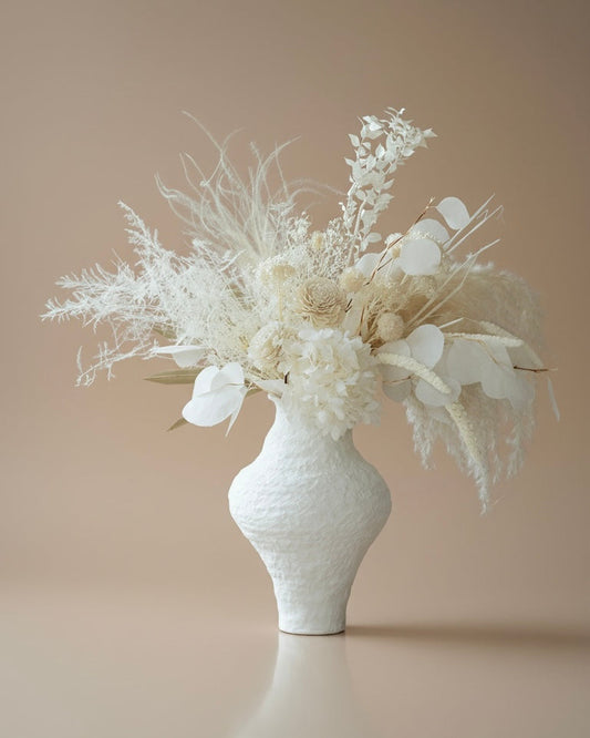 Goldene Hazev - Trockenblumenarrangement