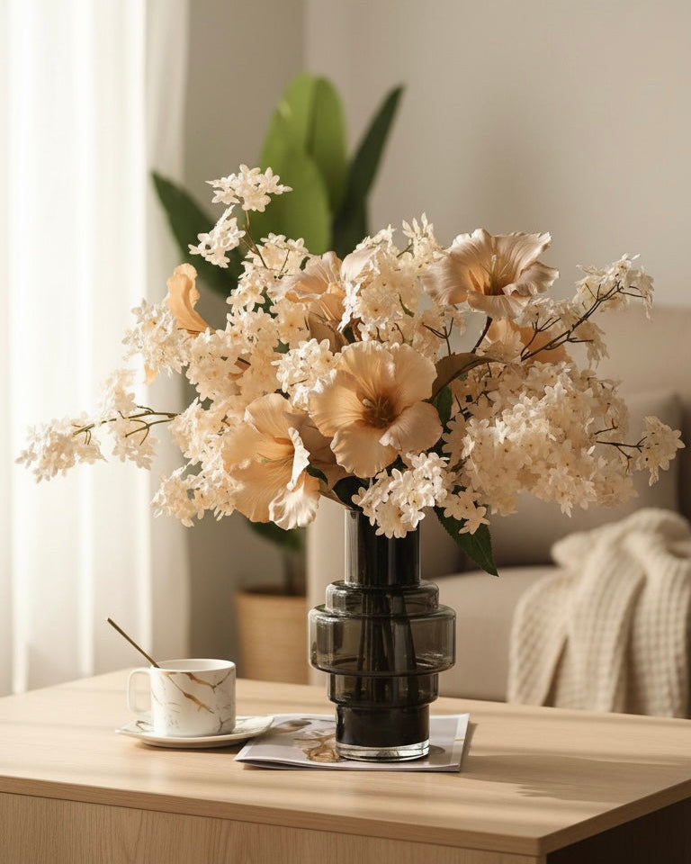 Klassisches Weißes Symphonie Kunstarrangement