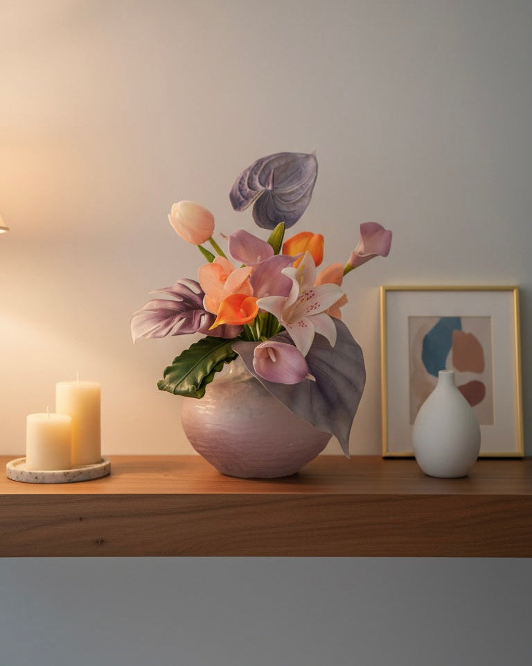 Luxe Bloom Kunstblumenarrangement