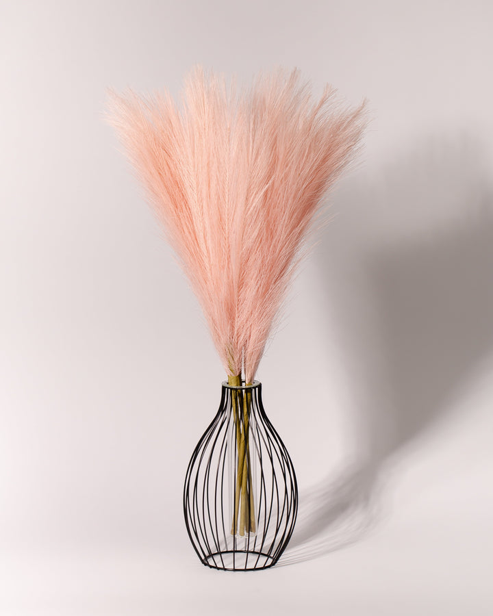 FAUX PAMPAS GRASS - Black