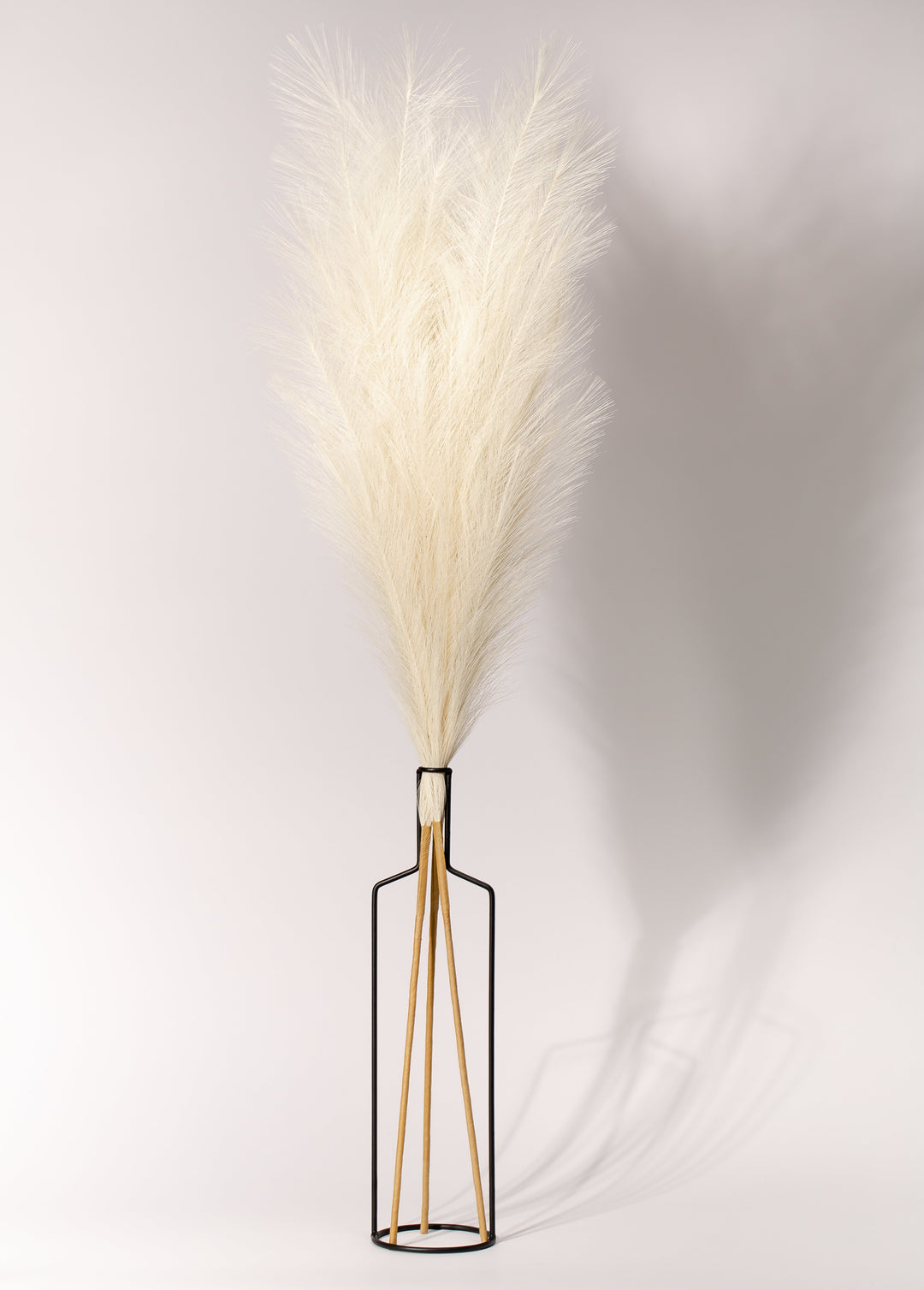 FAUX PAMPAS GRASS - Black