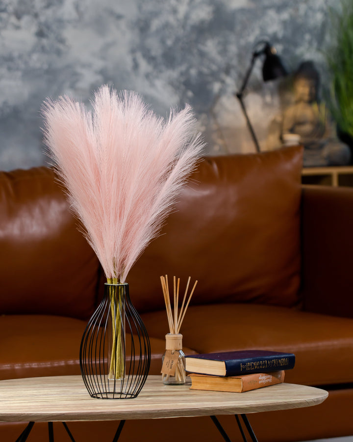 FAUX PAMPAS GRASS - Black