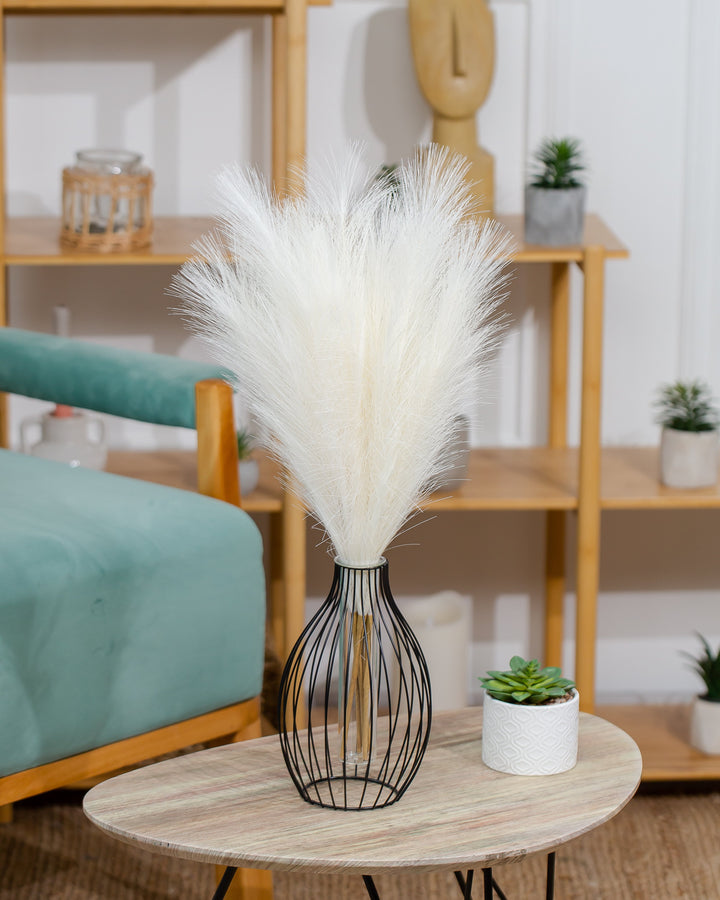 FAUX PAMPAS GRASS - Grey