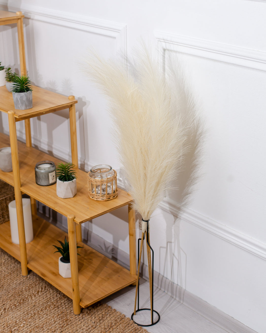 FAUX PAMPAS GRASS - Pink