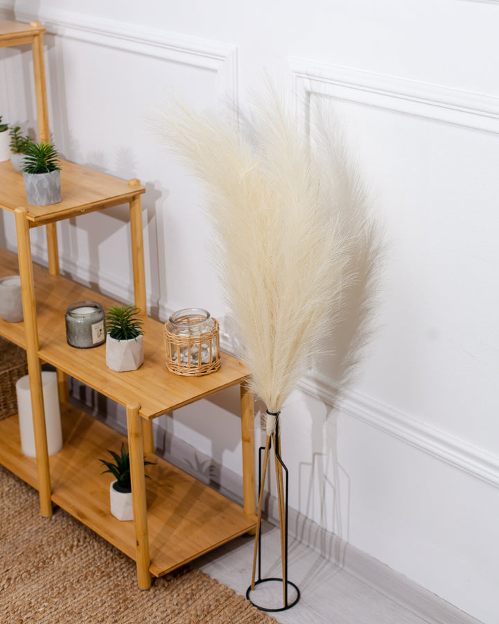 FAUX PAMPAS GRASS - White